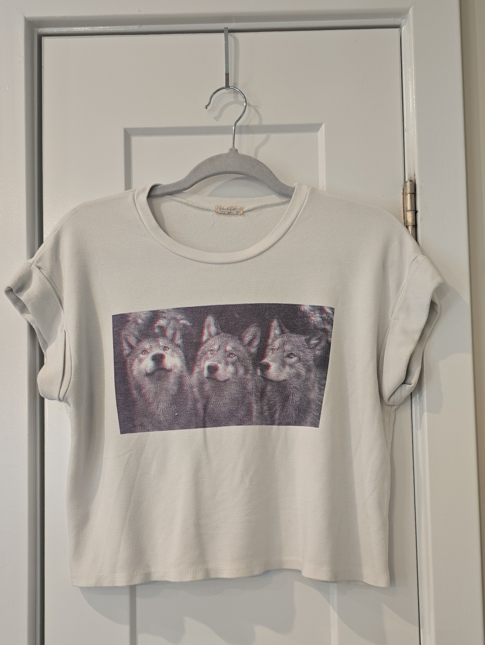 Brandy Melville Wolf Graphic Tee